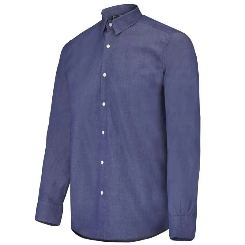 Chemise de Serveur Homme Amelot Manches Longues Denim - LAFONT SERVICE - Image 2