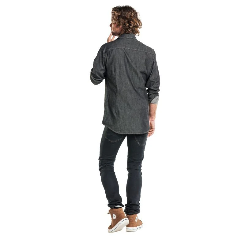 Chemise de Service Homme Denim Anthracite - CHAUD DEVANT - Image 3