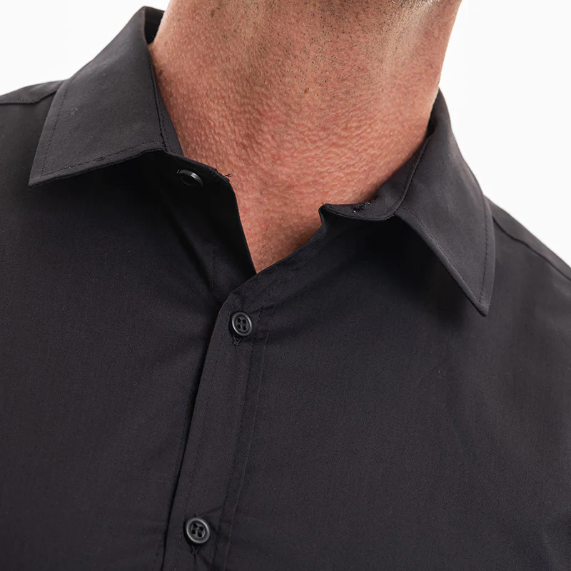 Chemise de Service Homme Manches Longues Cattura Noir - LAFONT SERVICE - Image 4