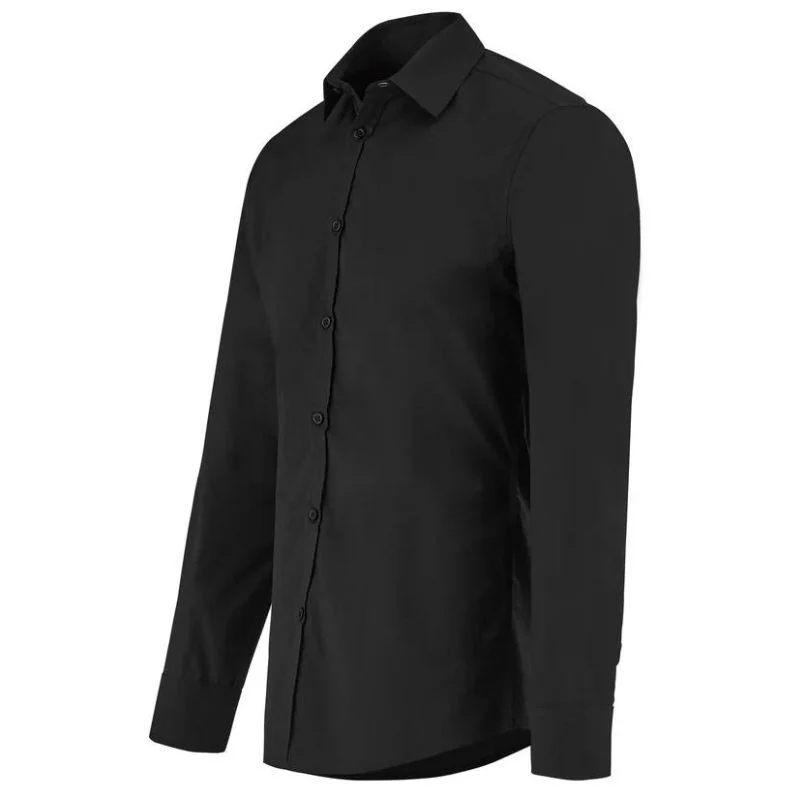 Chemise de Service Homme Manches Longues Cattura Noir - LAFONT SERVICE - Image 8