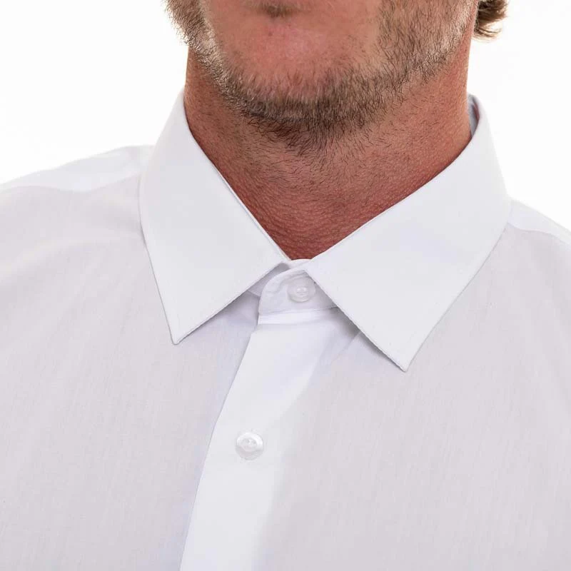 Chemise de Service Manches Courtes Asti Blanc - ROBUR - Image 5