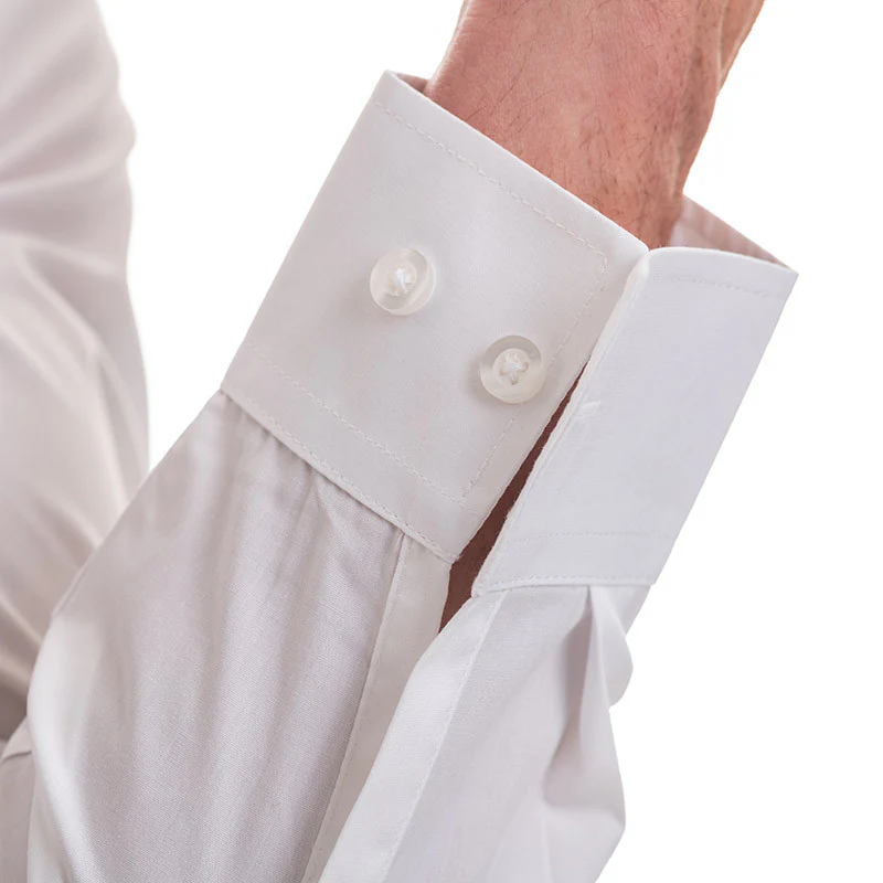 Chemise de Service Manches Longues ASTI Blanc - Robur - Image 6