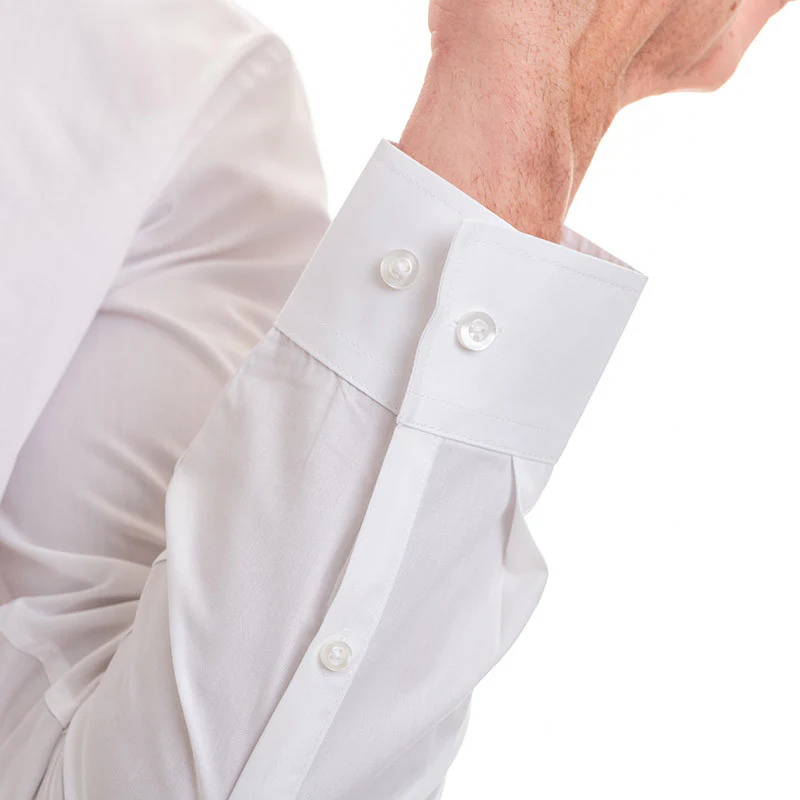 Chemise de Service Manches Longues ASTI Blanc - Robur - Image 7