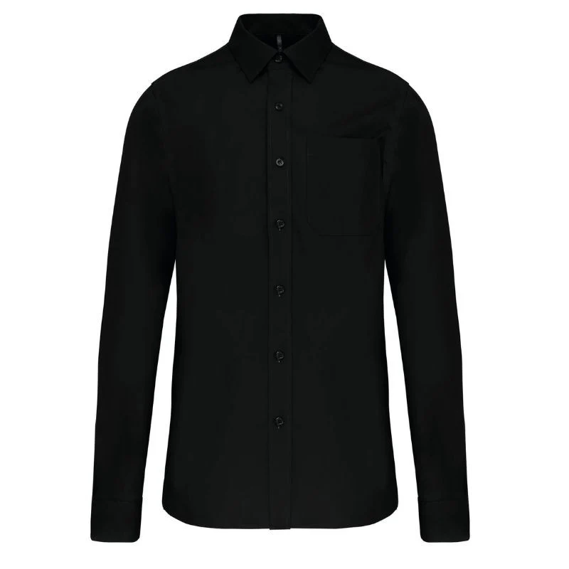 Chemise de Service Homme Popeline Manches Longues - KARIBAN - Image 2