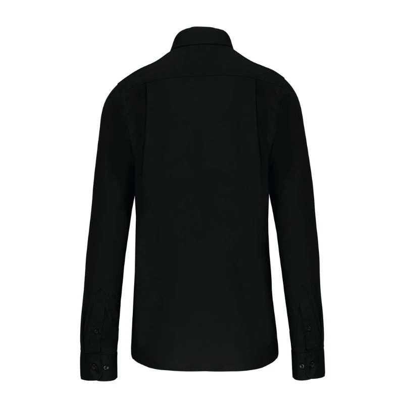 Chemise de Service Homme Popeline Manches Longues - KARIBAN - Image 3