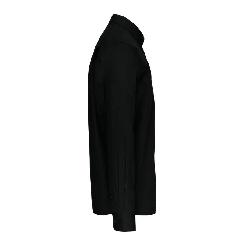 Chemise de Service Homme Popeline Manches Longues - KARIBAN - Image 4