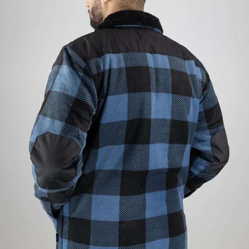 Chemise de Travail Homme Matelassée Épaisse Col Sherpa - LMA - Image 10
