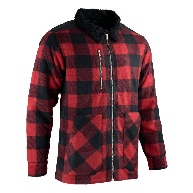 Chemise de Travail Homme Matelassée Épaisse Col Sherpa - LMA - Image 2
