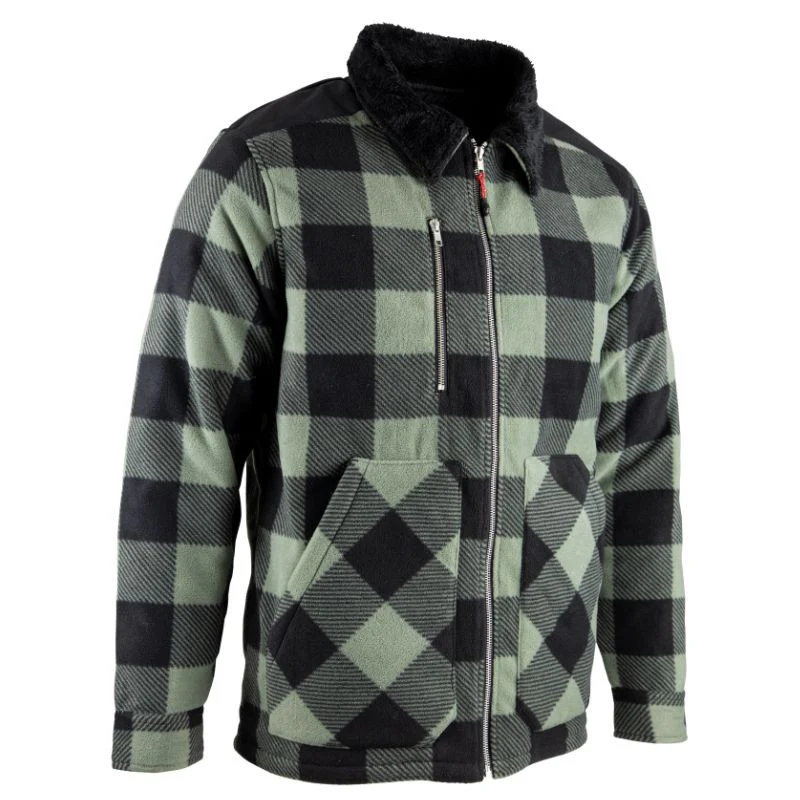 Chemise de Travail Homme Matelassée Épaisse Col Sherpa - LMA - Image 6