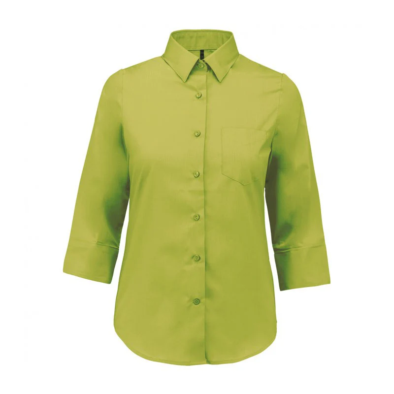 Chemise de Travail Femme Manches 3/4 - KARIBAN - Image 10