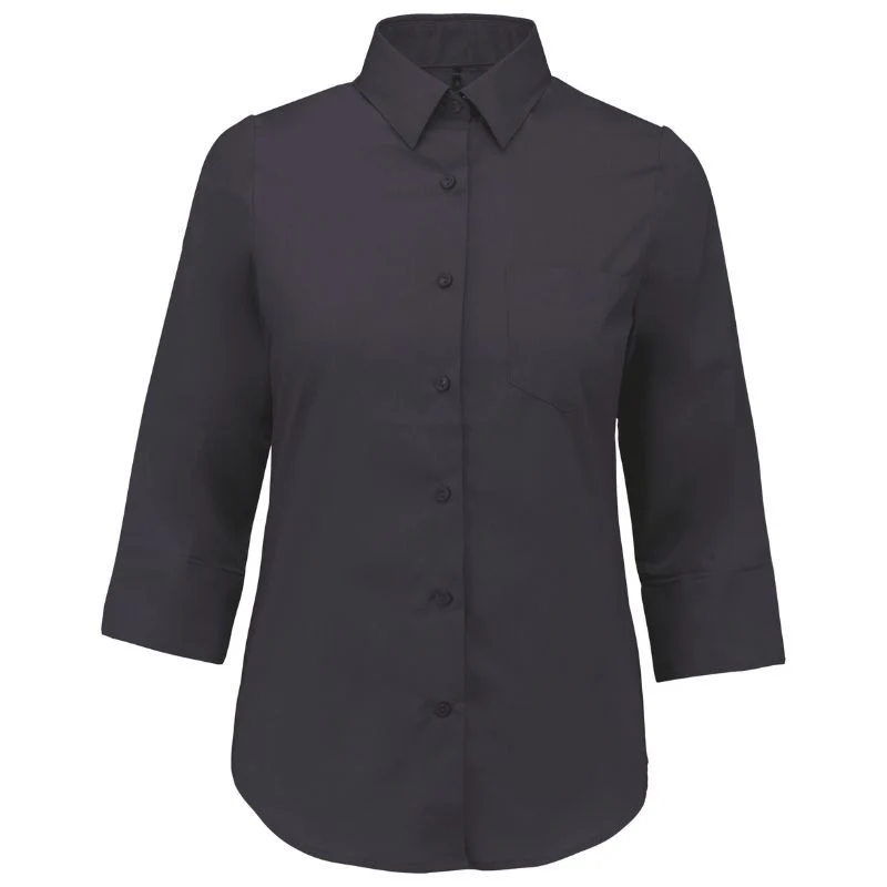 Chemise de Travail Femme Manches 3/4 - KARIBAN - Image 7