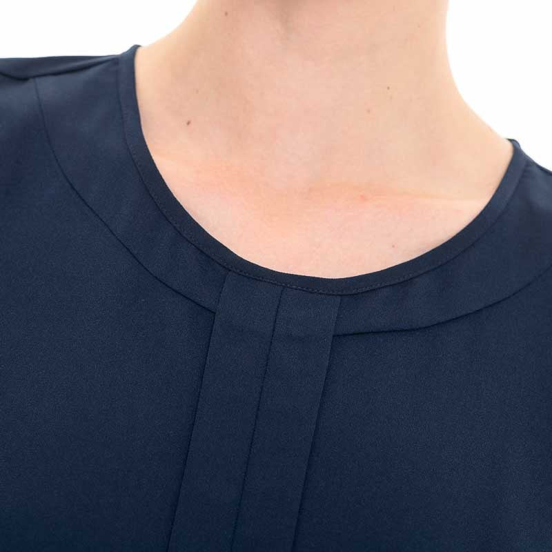 Chemise Manches Courtes Verona Bleu Marine - BROOK TAVERNER - Image 6