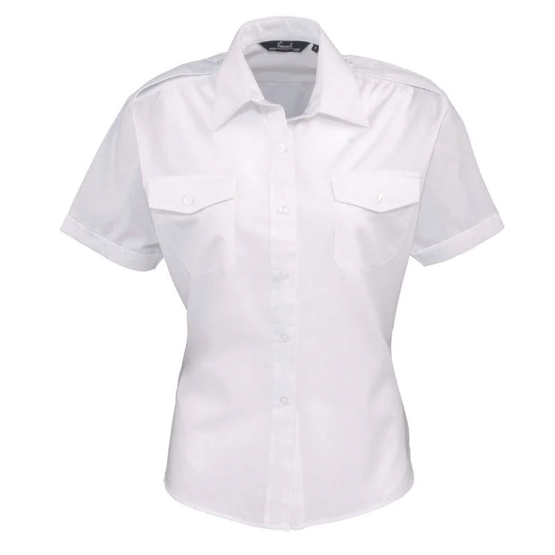 Chemise Femme Manches Courtes Pilote - PREMIER - Image 5