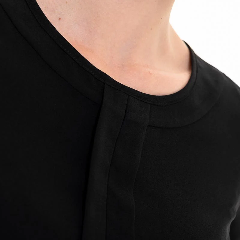 Chemise Femme Manches Courtes Verona Noir - BROOK TAVERNER - Image 5
