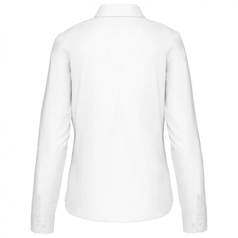 Chemisier de Service Femme Blanc - KARIBAN - Image 3