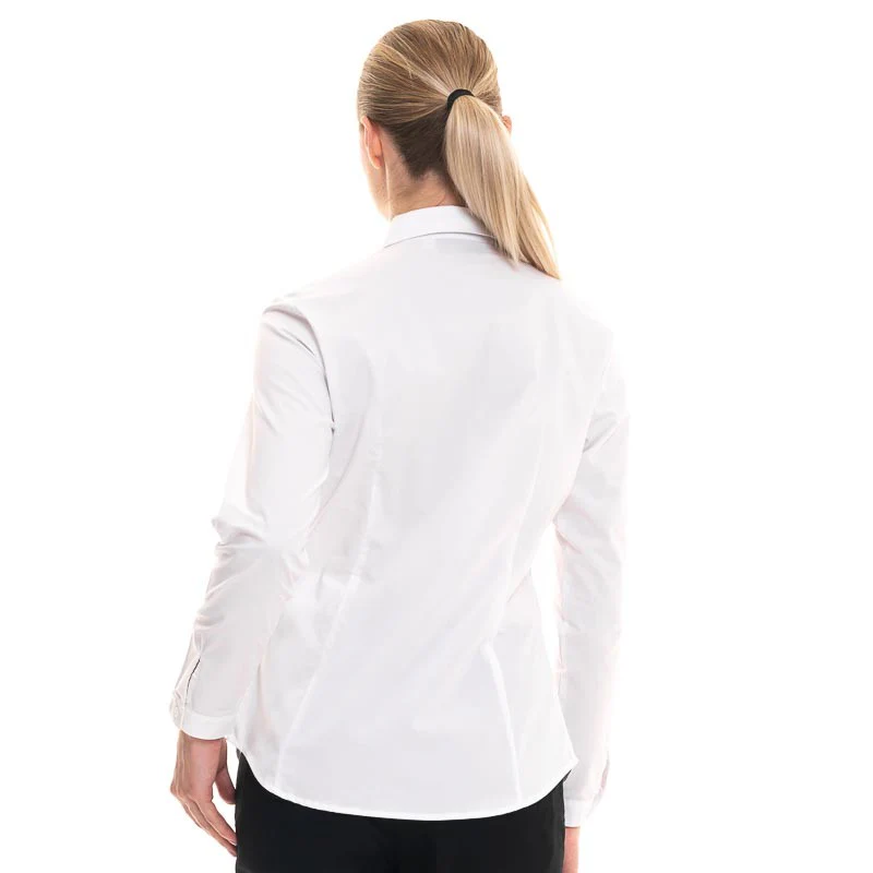 Chemisier de Service Blanche Femme Manches Longues Chenin - LAFONT SERVICE - Image 4