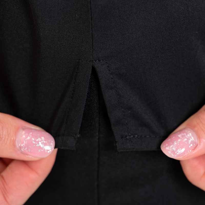 Chemise de Service Femme Manches Courtes TERA Noir - ROBUR - Image 6