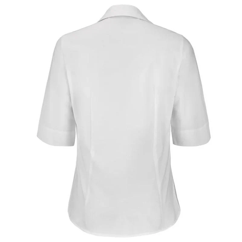Chemisier Femme Manches Courtes Marsanne Blanc - LAFONT SERVICE - Image 5