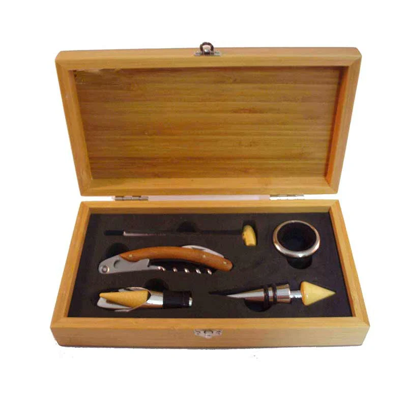 Coffret Sommelier Bambou 5 Pièces - PRADEL