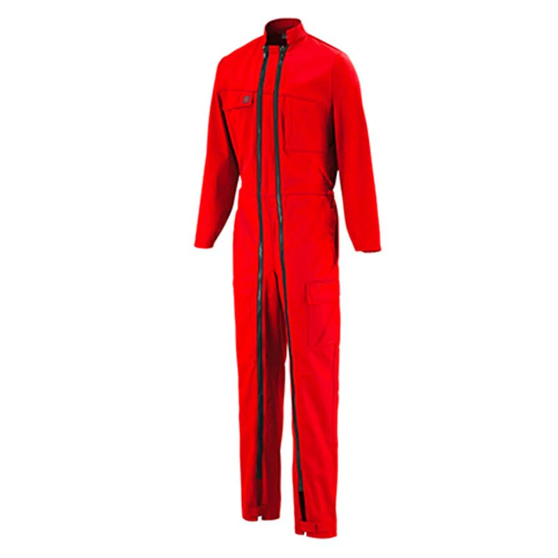 Combinaison de Travail 2 Zips Rouge - ADOLPHE LAFONT