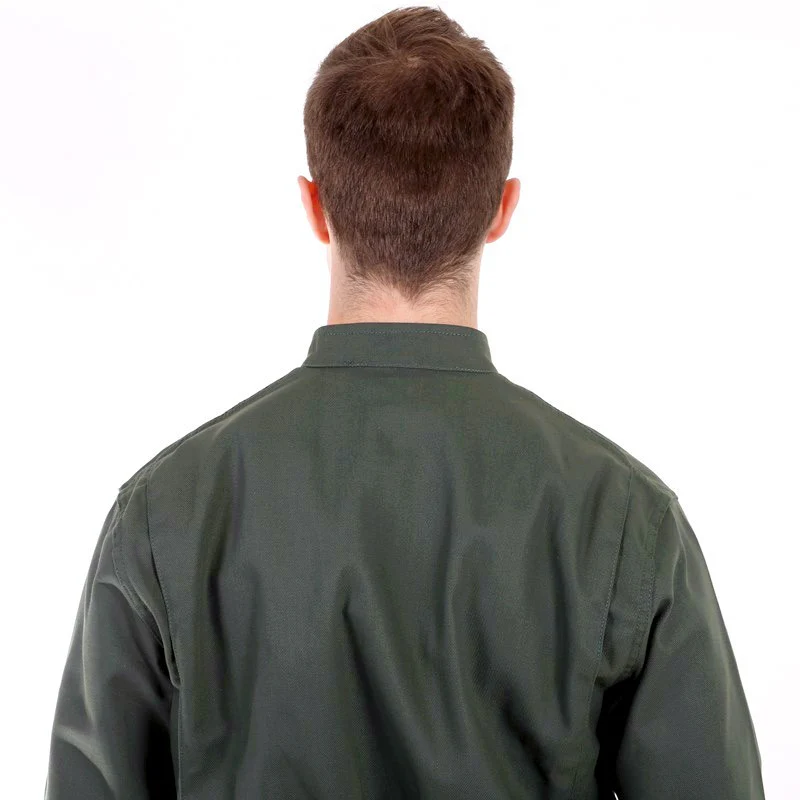 Combinaison De Travail Double Zips Vert Foncé - ADOLPHE LAFONT - Image 4