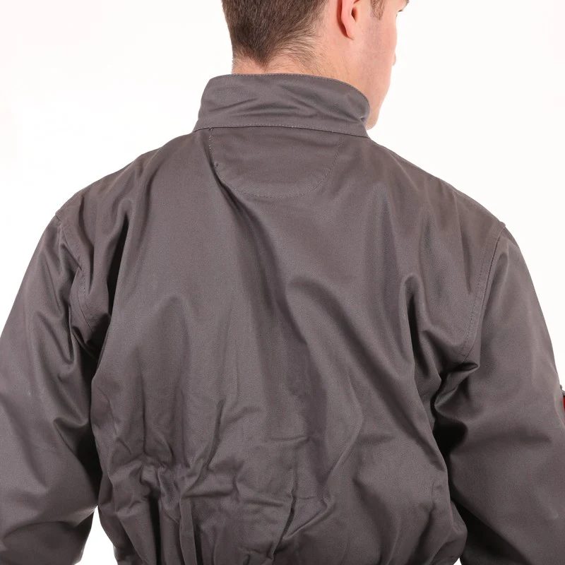 Combinaison de Travail Homme Gris et Orange - EUROPROTECTION - Image 6
