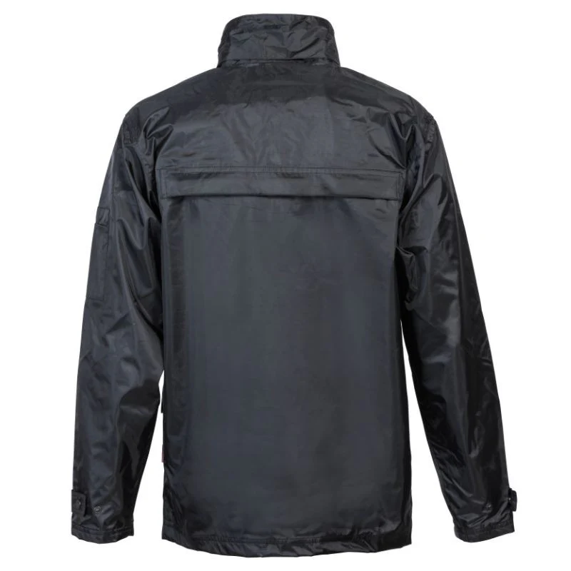 Coupe-vent de Sécurité Privée Unisexe Imperméable PVC Noir – CITYGUARD - Image 4