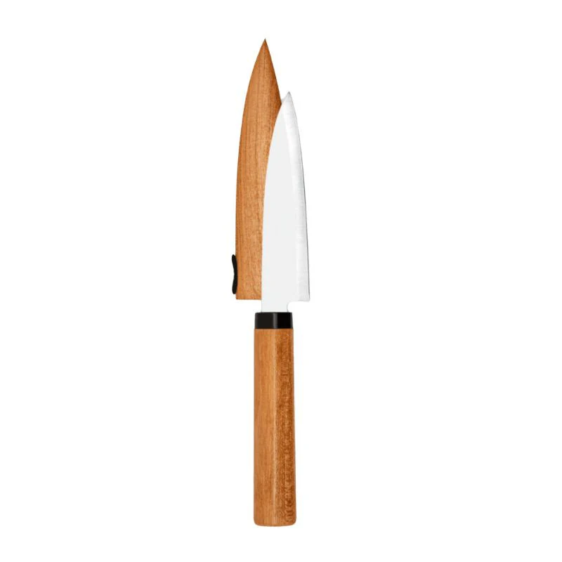 Couteau à Fruits avec Fourreau en Bois - KAI - Image 2