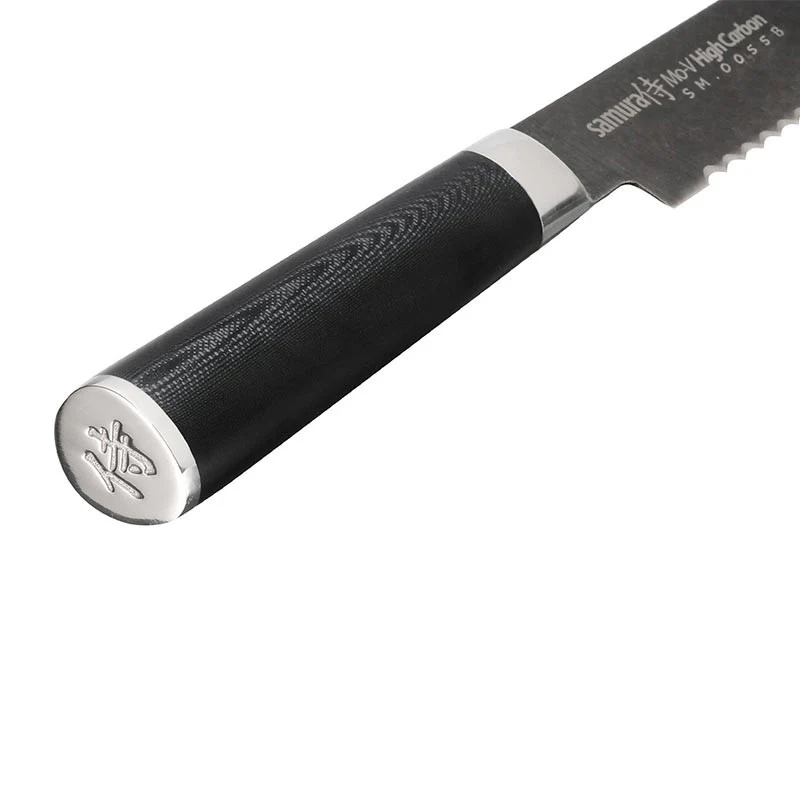 Couteau à Pain 23cm MO-V STONEWASH - SAMURA - Image 2