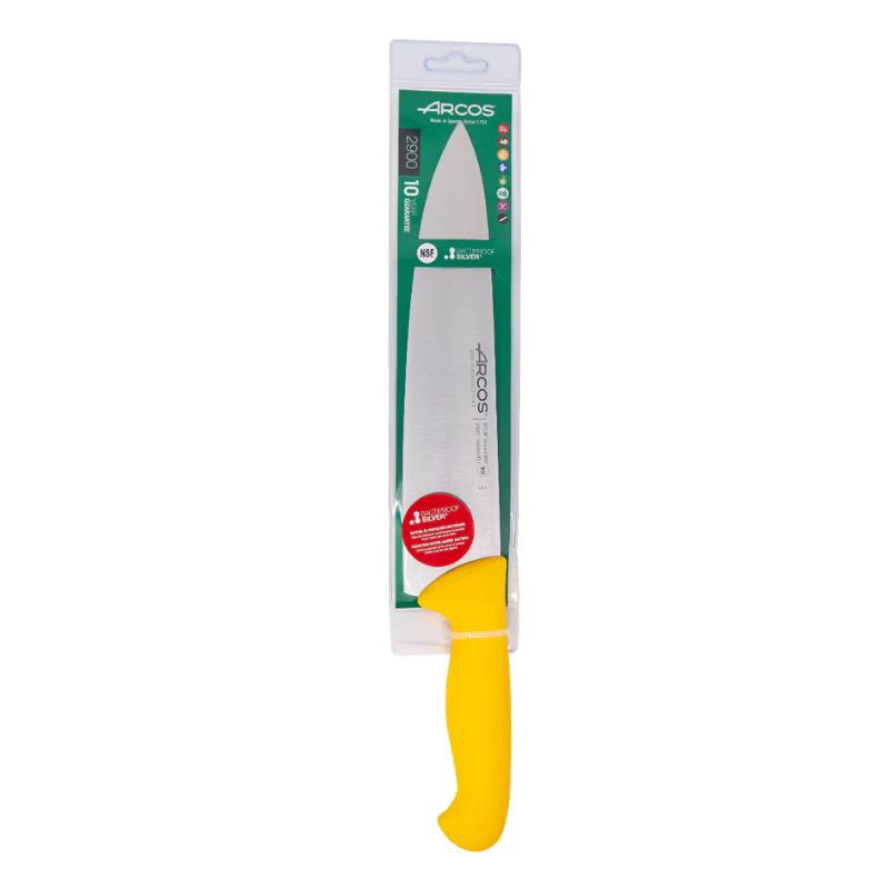 Couteau Chef Jaune 25 cm Gamme 2900 - ARCOS - Image 3