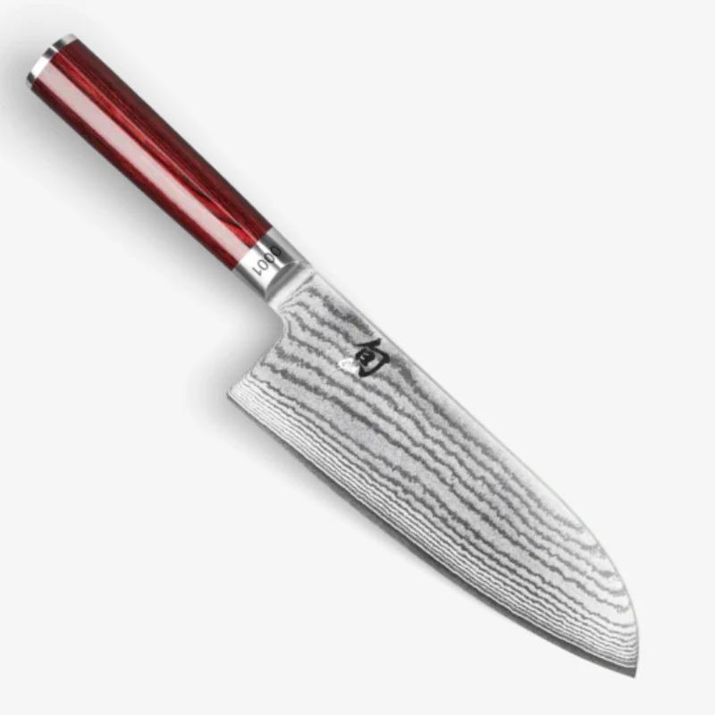 Couteau Japonais Santoku 19cm Shun Classic Red - Série Limitée - KAI - Image 3