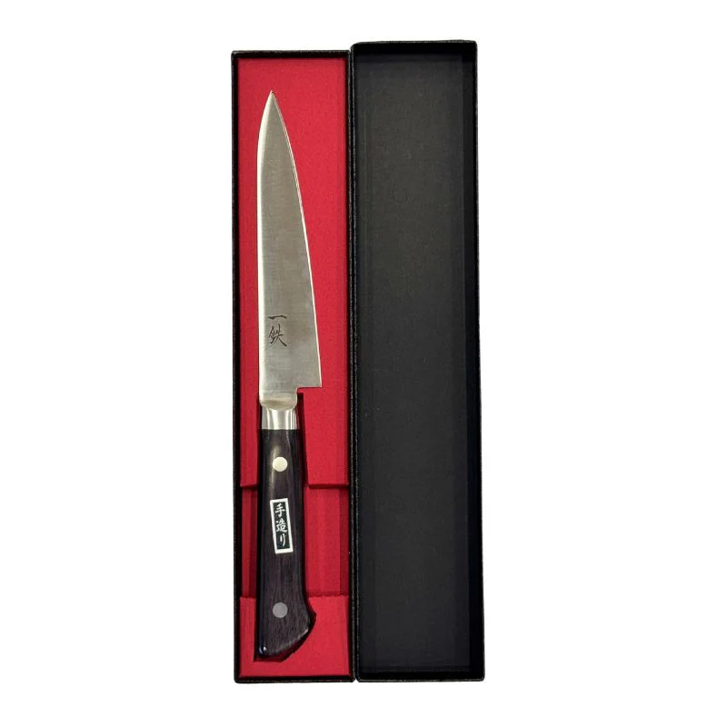 Couteau Japonais Petit 12 cm Lame Acier Inoxydable - INO - Image 4