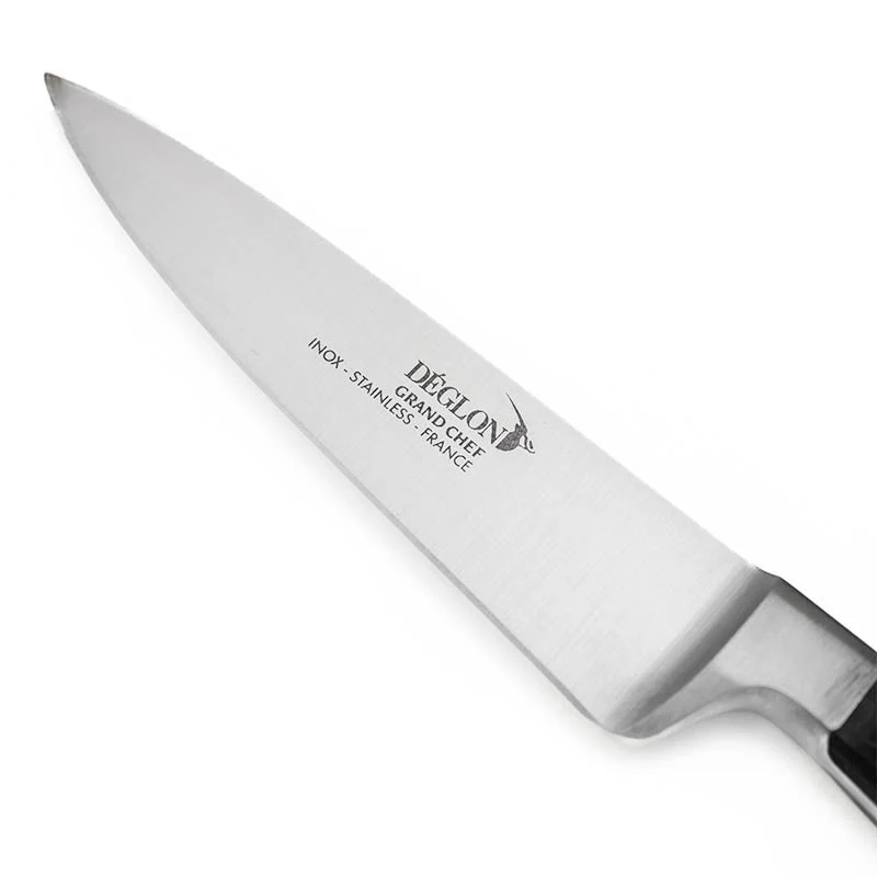 Couteau de Cuisine Office Grand Chef 10cm Bois Pressé Rivet - DEGLON - Image 4