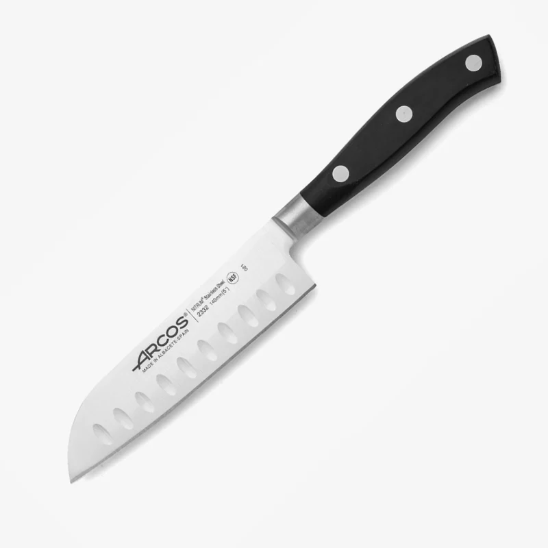 Couteau Santoku Série Riviera 140 mm Noir - ARCOS