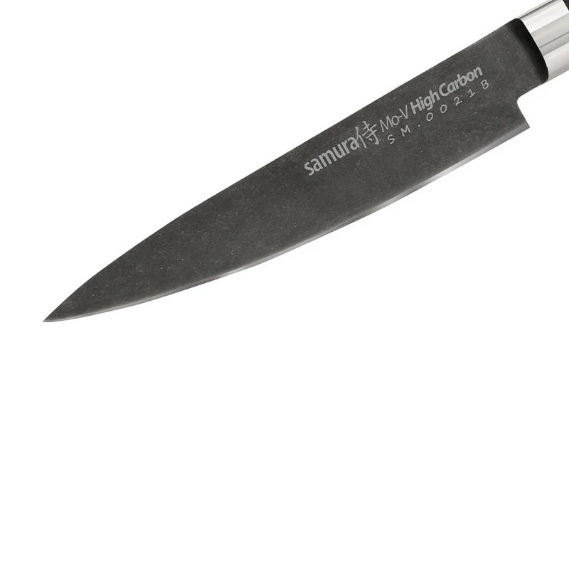 Couteau Utilitaire 12.5 cm MO-V STONEWASH - SAMURA - Image 3