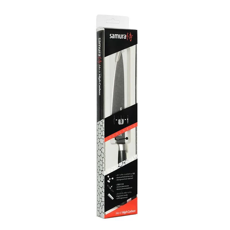 Couteau utilitaire 15 cm MO-V STONEWASH - SAMURA - Image 5