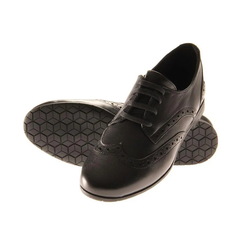 Derby de Service Microfibre SOLENE Noir - NORDWAYS - Image 2