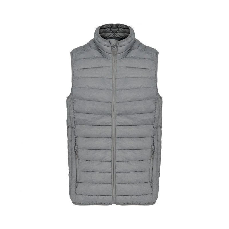 Doudoune Légère Homme Sans Manches Gris Clair - KARIBAN