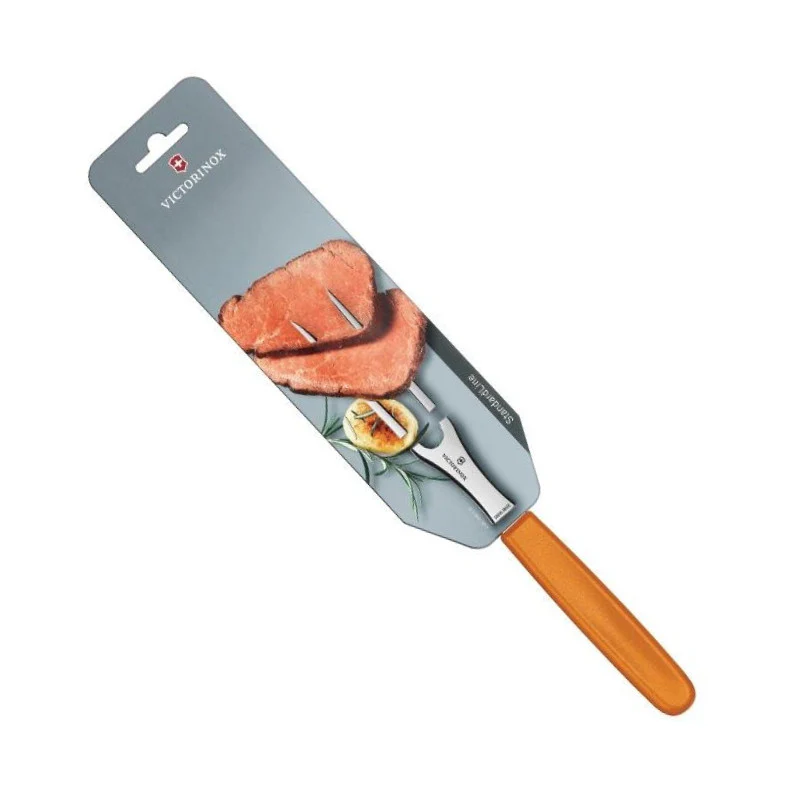 Fourchette de Chef SwissClassic Lame Inox 15cm Orange - VICTORINOX - Image 2
