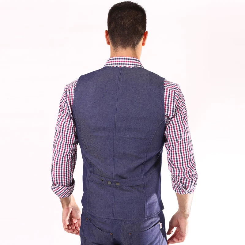 Gilet de Serveur Homme Jean - PROFI DRESS - Image 5