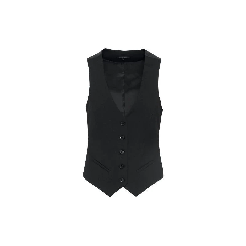 Gilet de Service Femme Noir - KARIBAN - Image 6