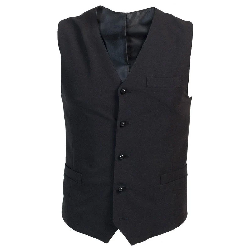 Gilet de Service Homme REIMS Noir - ROBUR