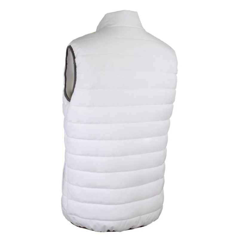 Gilet de Travail Unisexe Sans Manches Tataki Blanc - COVERGUARD - Image 2