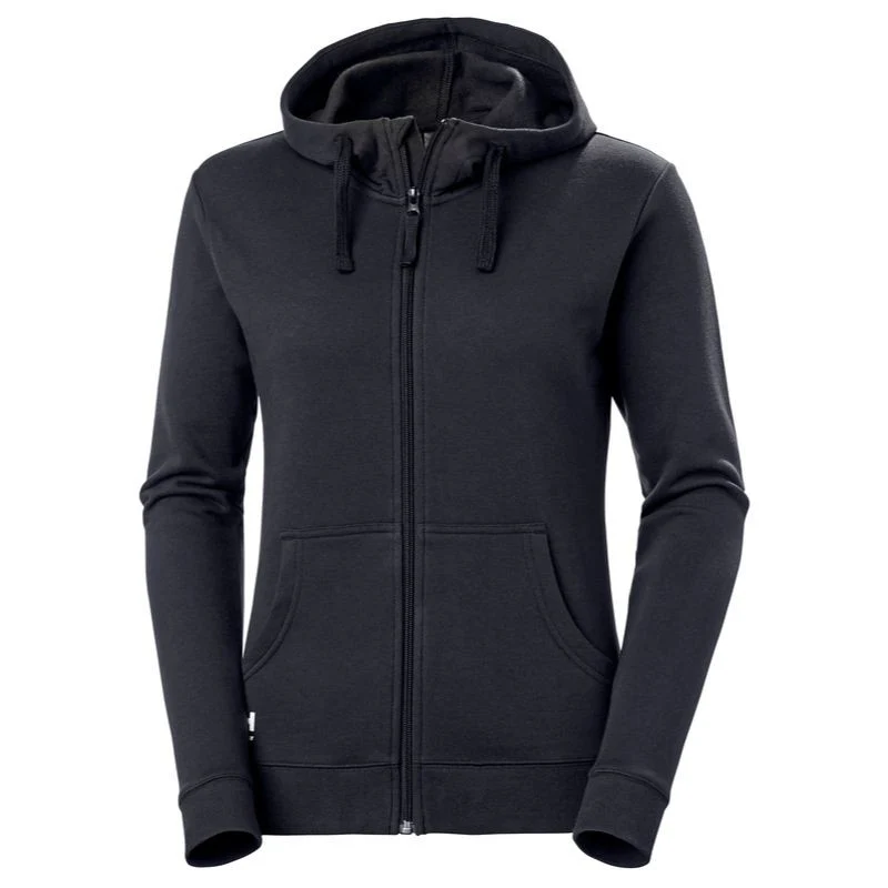 Hoodie Femme Zip Manchester Bleu Marine - HELLY HANSEN