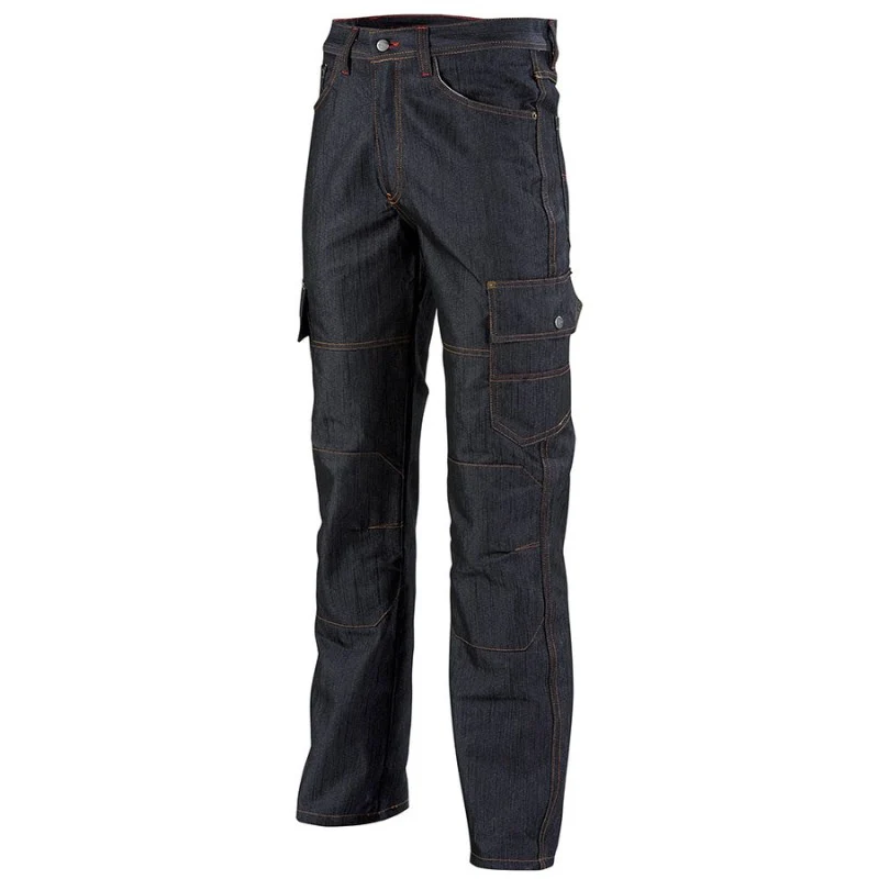 Jean de Travail Homme Bleu Indigo - ADOLPHE LAFONT