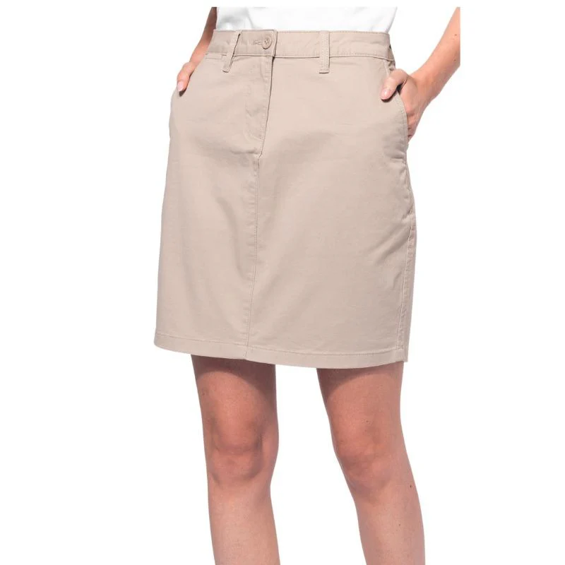 Jupe de Service Chino Beige - TOPTEX