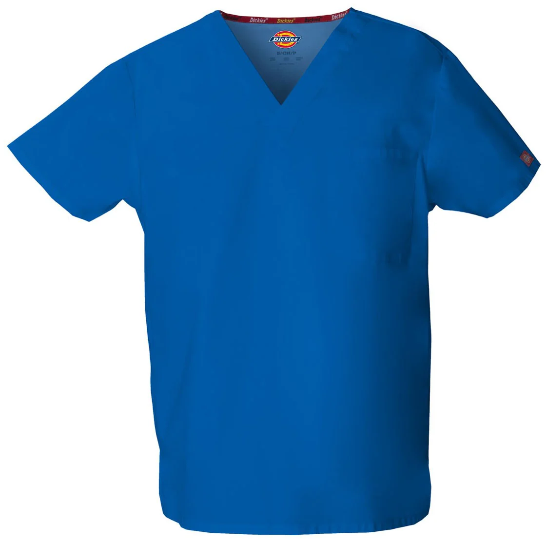 Tunique Médicale Unisexe Bleu Roi Col V - DICKIES MEDICAL - Image 2