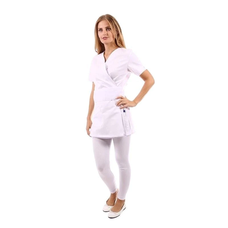 Legging Esthéticienne Femme Blanc - TOPTEX - Image 6