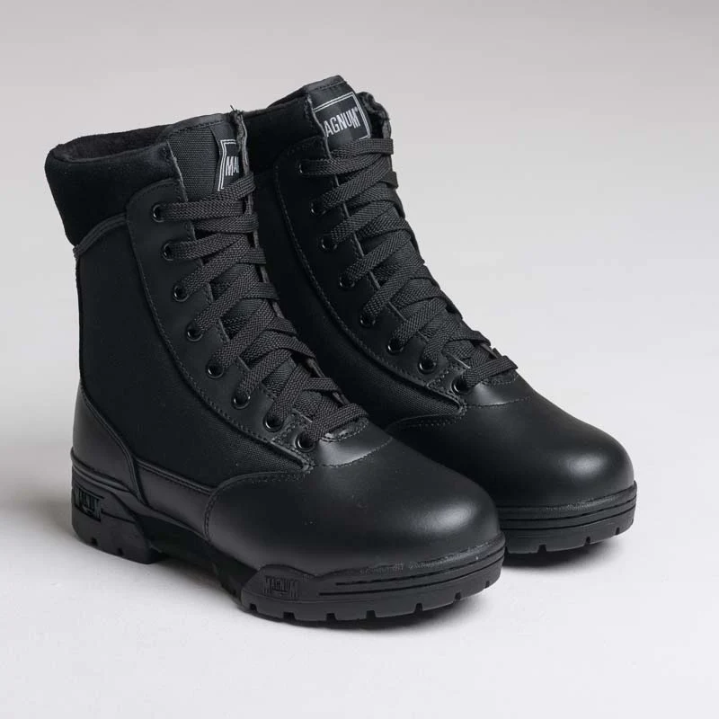 Chaussures de Sécurité Montantes Noir - MAGNUM CLASSIC - Image 4