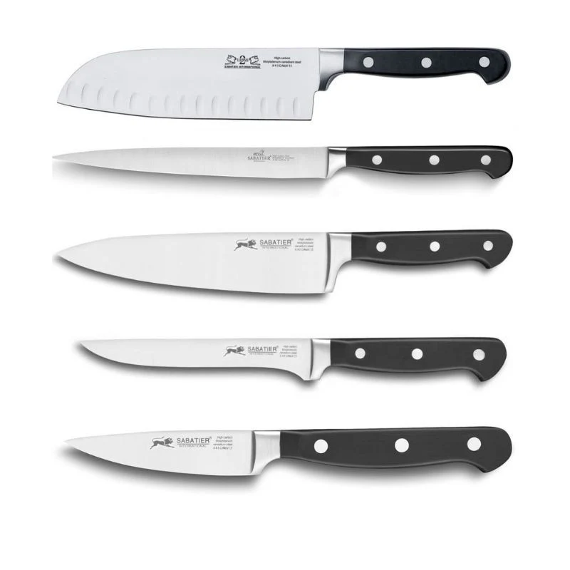 Mallette de 5 Couteaux Pluton - SABATIER - Image 2